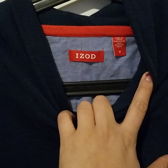 IZOD shawl collar sweater - Picture 2 of 4